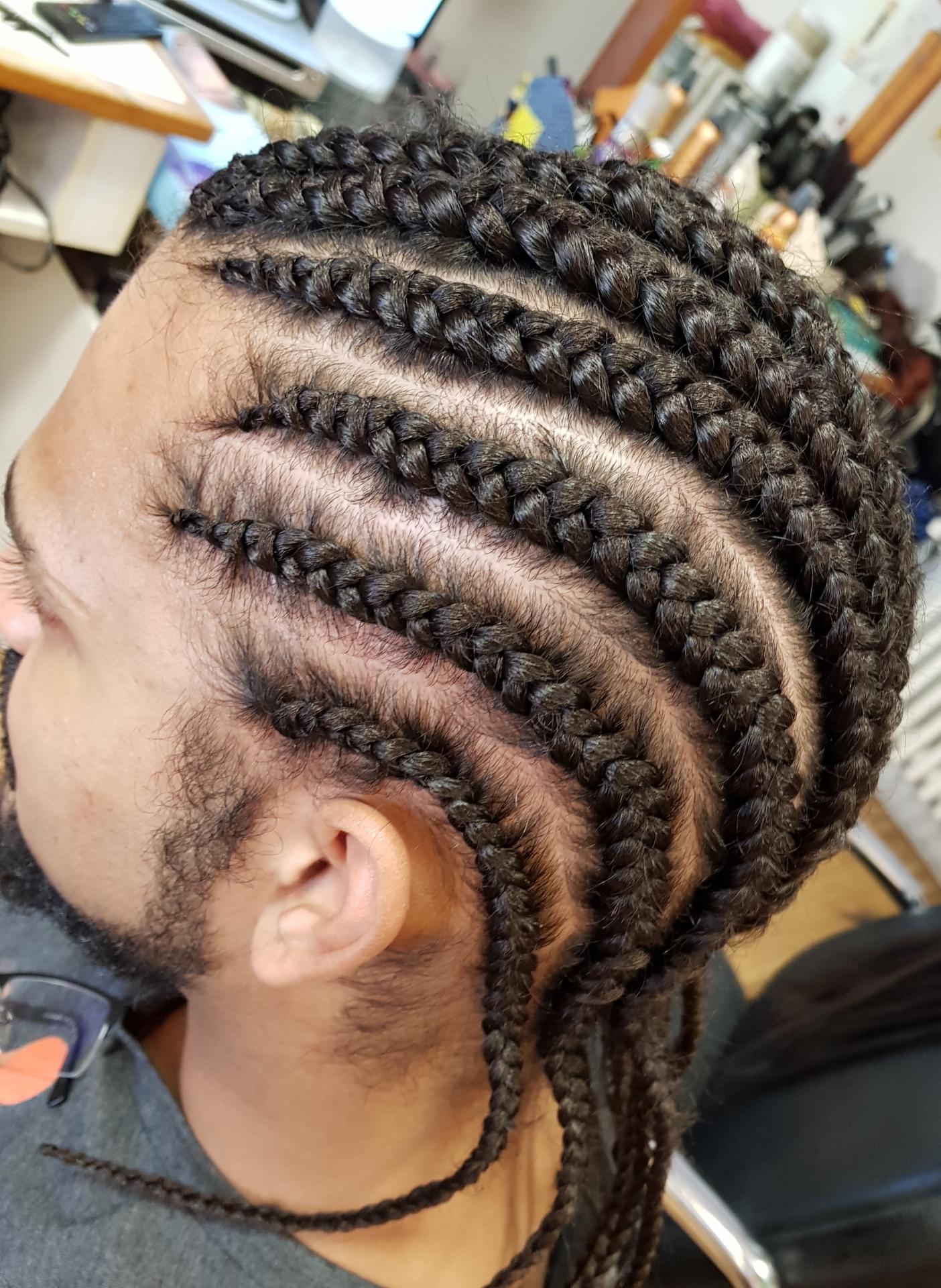 Natte Coiffure Africaine  Tresse  Sans  Meche  Coiffures 