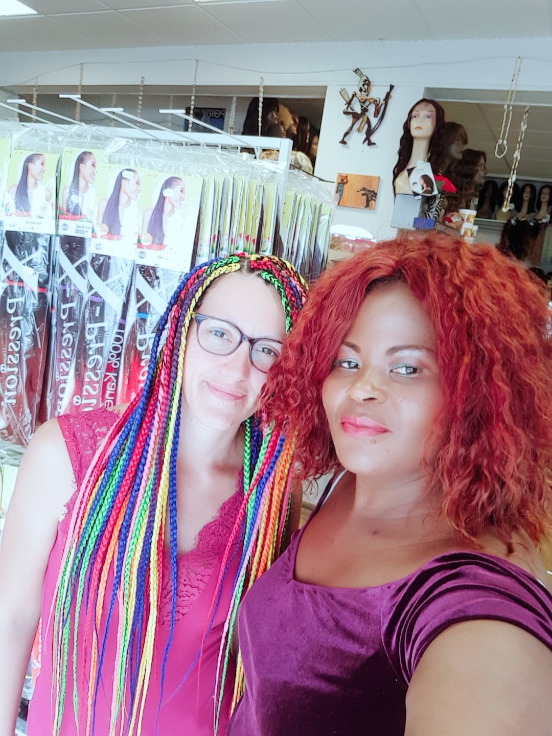 Tresses africaines rastas